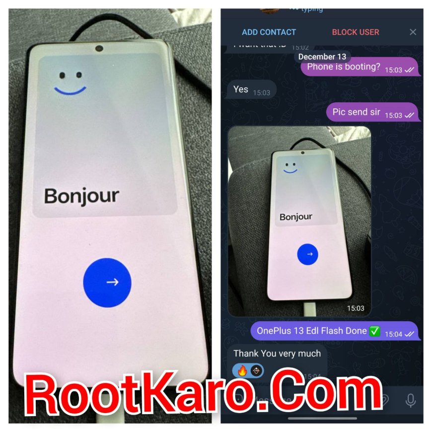Oneplus 13 Unbrick - China , Global  - Oneplus 13 PJZ110 flashing