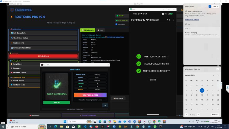 Nothing Phone (3a Lite) Root with Locked Bootloader (Galaxian)